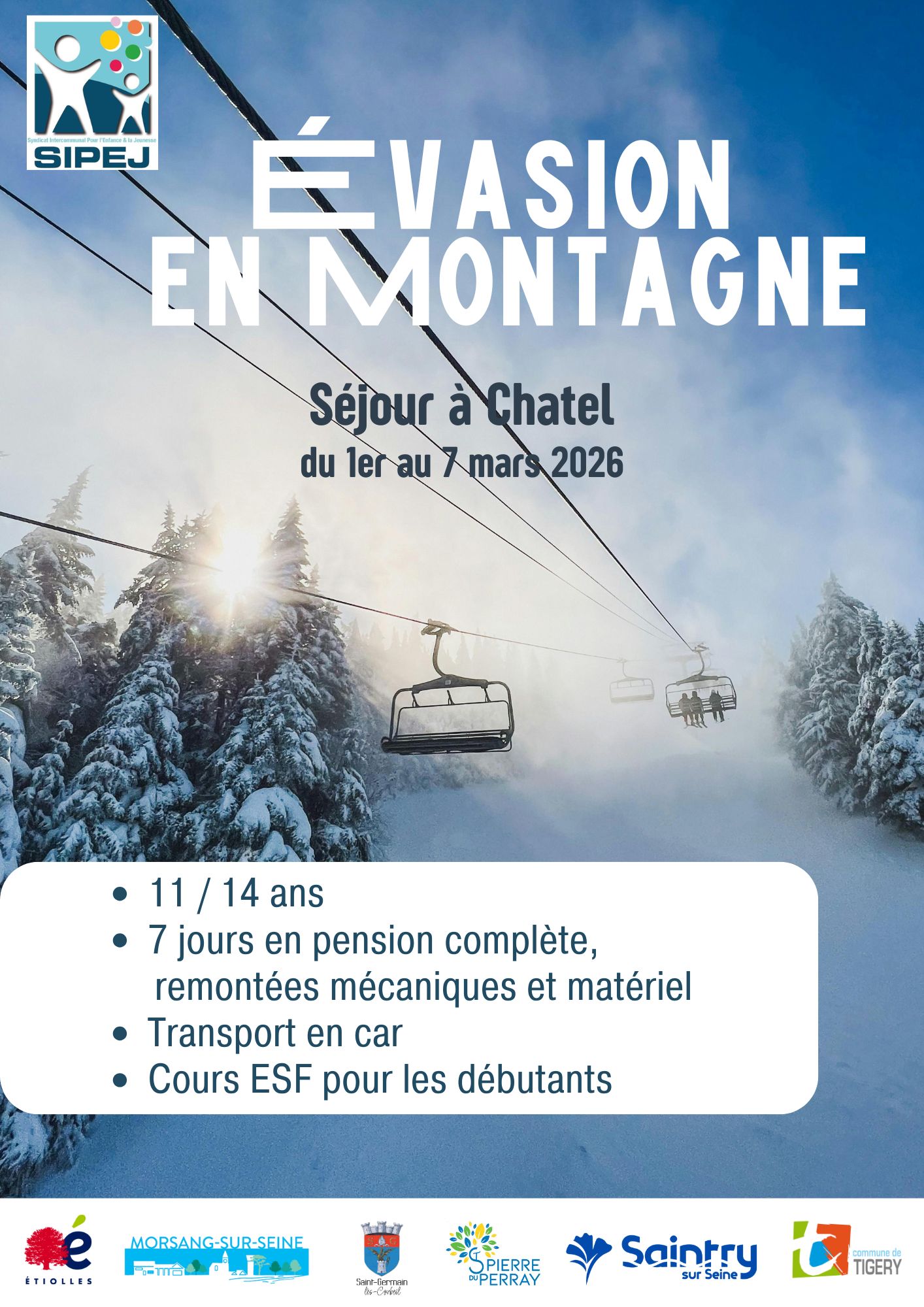 Affiche Séjour Hiver 2026